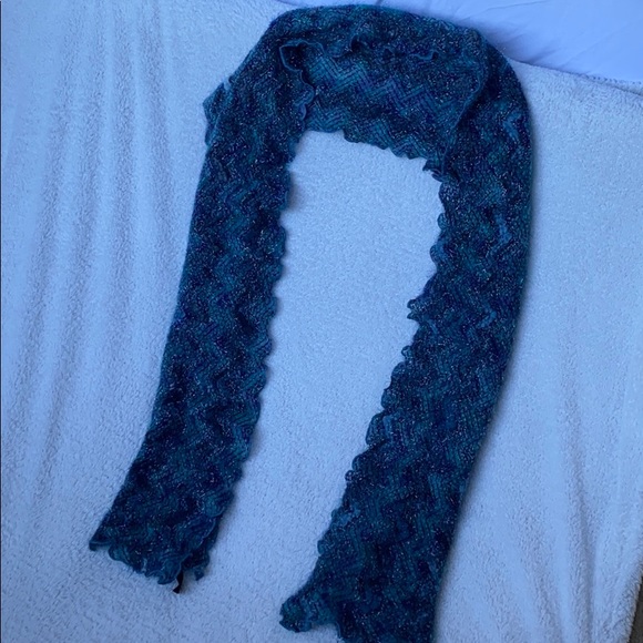 Made in Italy mohair wool blend scarf Holt Renfrew - Picture 1 of 7